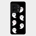 Cute Ghost Glass Case Cover For Oneplus 11 5G