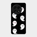 Cute Ghost Glass Case Cover For Oneplus 13 5G