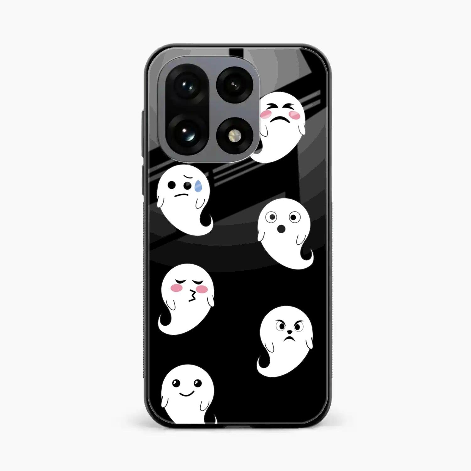 Cute Ghost Glass Case Cover For OnePlus 15 5G