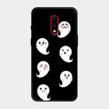 Cute Ghost Glass Case Cover For Oneplus 7