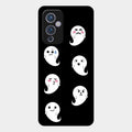 Cute Ghost Glass Case Cover For Oneplus 9 5G