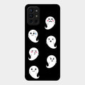 Cute Ghost Glass Case Cover For Oneplus 9R 5G