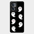 Cute Ghost Glass Case Cover For Oneplus Nord Ce 2 5G