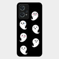 Cute Ghost Glass Case Cover For Oneplus Nord Ce 2 Lite 5G