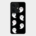 Cute Ghost Glass Case Cover For Oneplus Nord Ce 3 5G