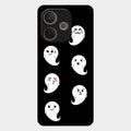 Cute Ghost Glass Case Cover For Oppo A5 Pro 5G