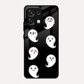Cute Ghost Glass Case Cover For Oppo F31 5G