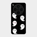 Cute Ghost Glass Case Cover For Oppo Find X8 Pro 5G