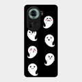Cute Ghost Glass Case Cover For Oppo Reno 11 5G