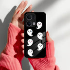 Cute Ghost Glass Case Cover For Oppo - ShopOnCliQ