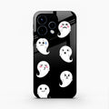 Cute Ghost Glass Case Cover For Oppo Reno 15 5G