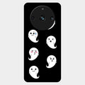Cute Ghost Glass Case Cover For Realme 11 Pro Plus 5G
