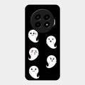 Cute Ghost Glass Case Cover For Realme 13 Pro Plus 5G