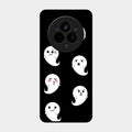 Cute Ghost Glass Case Cover For Realme 14 Pro Plus 5G