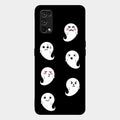 Cute Ghost Glass Case Cover For Realme 7 Pro