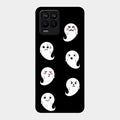 Cute Ghost Glass Case Cover For Realme 8 Pro