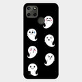 Cute Ghost Glass Case Cover For Realme C25Y