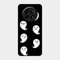 Cute Ghost Glass Case Cover For Realme C65 5G