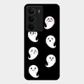 Cute Ghost Glass Case Cover For Realme C75 5G