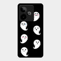Cute Ghost Glass Case Cover For Realme Gt 7 5G