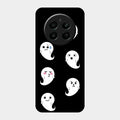 Cute Ghost Glass Case Cover For Realme P1 5G