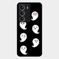 Cute Ghost Glass Case Cover For Realme P3 Lite 5G