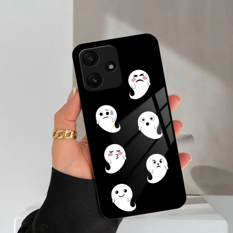 Cute Ghost Glass Case Cover For Redmi/Xiaomi - ShopOnCliQ