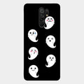 Cute Ghost Glass Case Cover For Redmi 9 Prime