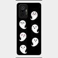 Cute Ghost Glass Case Cover For Redmi Note 10 Pro Max