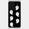 Cute Ghost Glass Case Cover For Redmi Note 13 Pro Plus 5G