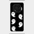 Cute Ghost Glass Case Cover For Redmi Note 14 Pro 5G