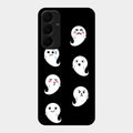 Cute Ghost Glass Case Cover For Samsung Galaxy A35 5G