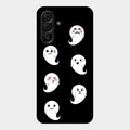 Cute Ghost Glass Case Cover For Samsung Galaxy A56 5G