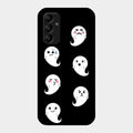 Cute Ghost Glass Case Cover For Samsung Galaxy M14 5G