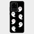 Cute Ghost Glass Case Cover For Samsung Galaxy S20 Ultra