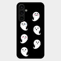 Cute Ghost Glass Case Cover For Samsung Galaxy S23 Fe 5G