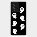 Cute Ghost Glass Case Cover For Vivo V23 Pro 5G