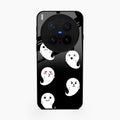 Cute Ghost Glass Case Cover For Vivo X300 Pro 5G