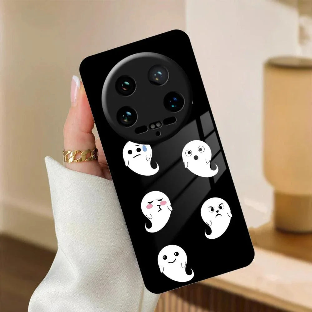 Cute Ghost Glass Case Cover For Redmi/Xiaomi - ShopOnCliQ