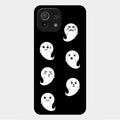 Cute Ghost Glass Case Cover For Xiaomi Mi 11 Lite
