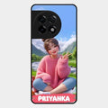 Cute Girl Glossy Metal Case Cover For Oneplus 11R 5G