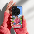 Cute Girl Glossy Metal Case Cover For OnePlus - ShopOnCliQ