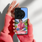 Cute Girl Glossy Metal Case Cover For OnePlus - ShopOnCliQ