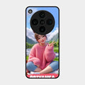 Cute Girl Glossy Metal Case Cover For Oppo Find X8 Pro 5G