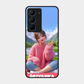 Cute Girl Glossy Metal Case Cover For Realme Narzo 80X 5G