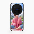 Cute Girl Glossy Metal Case Cover For Vivo X300 Pro 5G