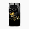 Cute King With Crown Glass Case For Google Pixel 10 Pro XL