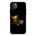 Cute King With Crown Glass Case For iPhone 11 Pro