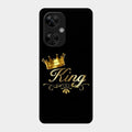 Cute King With Crown Glass Case For Oneplus Nord Ce 3 Lite 5G