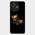 Cute King With Crown Glass Case For Oppo A5 Pro 5G